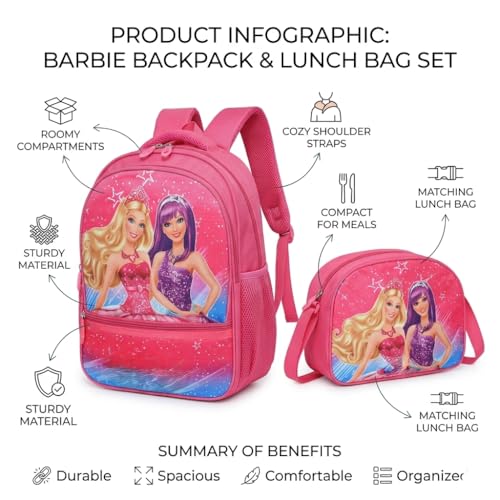 Image of Stylbase Waterproof School Bag with lunch bag combo for Boys and Girls Kids Bag with tiffin cover - Backpack Bag for Travelling for 5-7 Years 15 Inches