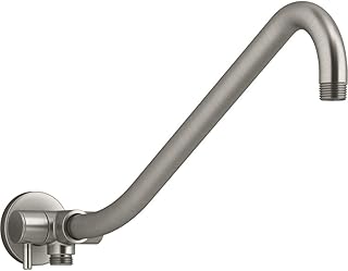 Gooseneck Rainhead Arm W/ 3Way Diverter