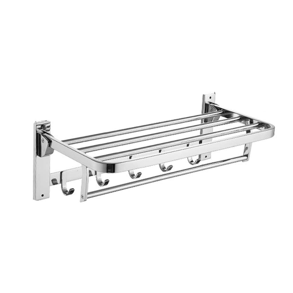 Toallero plegable de baño ideal para balcones de hotel y zonas de spa compactas