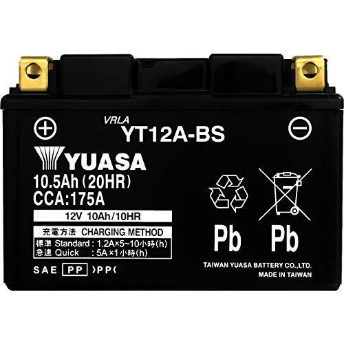 【新品 送料込み】YT12A-BS/バッテリー/台湾ユアサ/YUASA バイク用 bike-parts-center_11-06-10