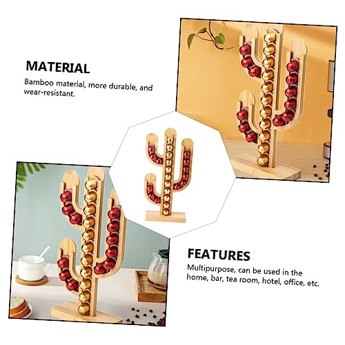 Porte-capsules de café cactus Cabilock : rangement cuisine compact