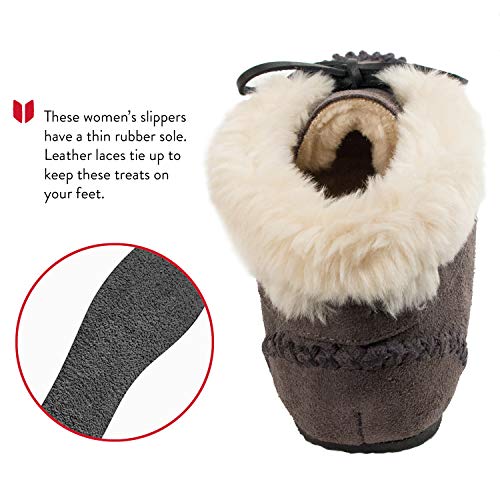 Minnetonka Women's Chrissy Slipper Bootie4