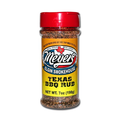 Meyers Elgin Smokehouse Texas BBQ Rub 7oz Bottle (Pack of 3)