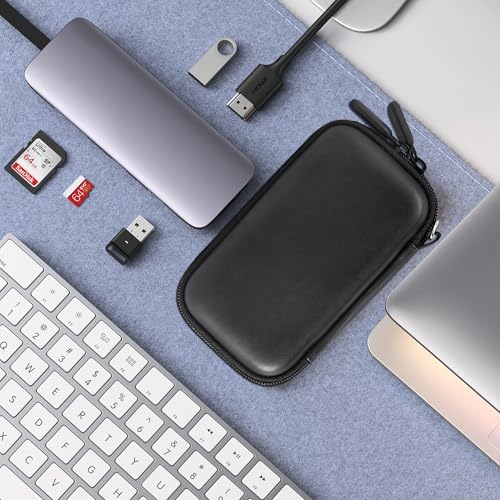 STUKCAZE Capa de disco rígido externo para Sandisk estojo portátil para discos rígidos EVA SSD 1TB 2