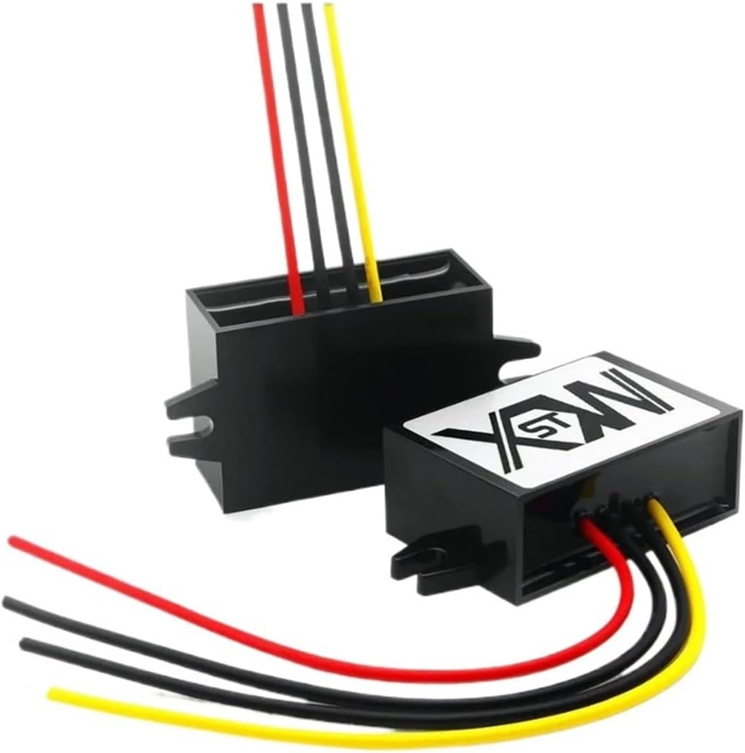 DC to DC 36v 48v to 12V 1A 1.5A 2A Step Down Module ABS Plastic 12v Voltage Reducer for Vehicle Equipment(2A Reverse)