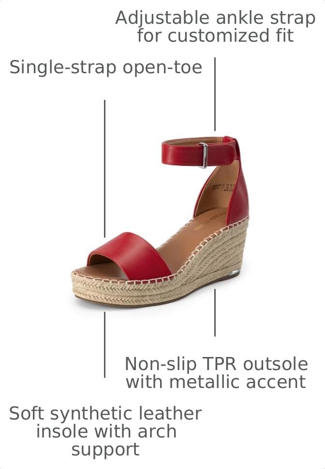 Image of DREAM PAIRS Women's Wedge Platform Summer Sandals
