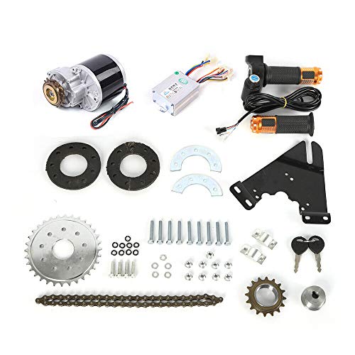 Electric Drive Bike Conversion Kit Thumb Kit Twist Kit Mountain Bike Conversion Custom 24V 36V 250W 350W E-Bicycle Kit E-Bike Motor Set Homemade DIY Electrci Bicycle (350W 36V Twist Kit)