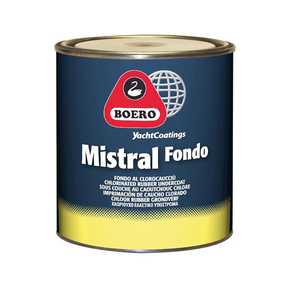 Fondo al cloro-caucciù MISTRAL FONDO grigio 750ml - BOERO