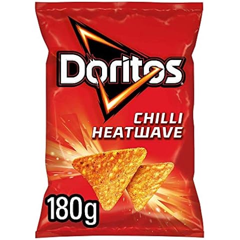 Doritos Chilli Heatwave Tortilla Chips Sharing Bag, 180 g (Pack of 1) Cover