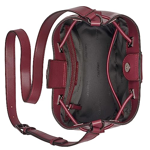Image of Calvin Klein Women's Ash Crossbody Bag - Vegan Leather, Monogram, 2 Pockets