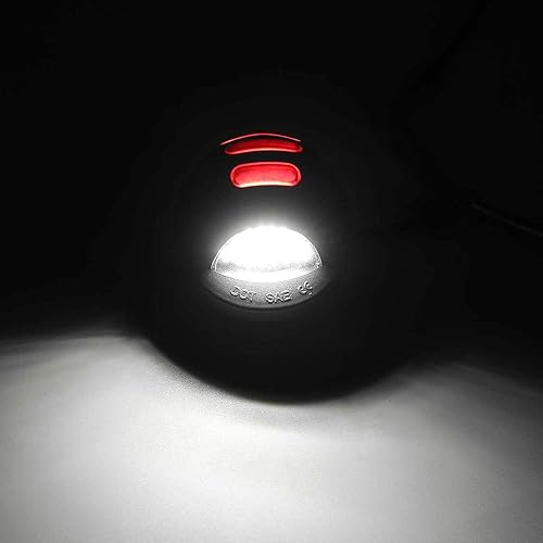 Miniatura 5 de 2 unids blanco LED luz de matrícula número de coche montaje de lámpara de tubo RedSMD luz corriente lámpara para 1999-2016 Ford F-150 F-250 F-350