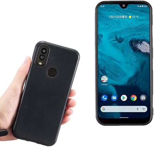�ySuumii�z���Z��KYOCERA Android One S10 / Android One S9 / DIGNO SANGA edition KC-S304�p �P�[�X �}�b�g �u���b�N �Ռ��z���A���h���C�h���� S9? �\�t�g�J�o�[ �y�� TPU?�w