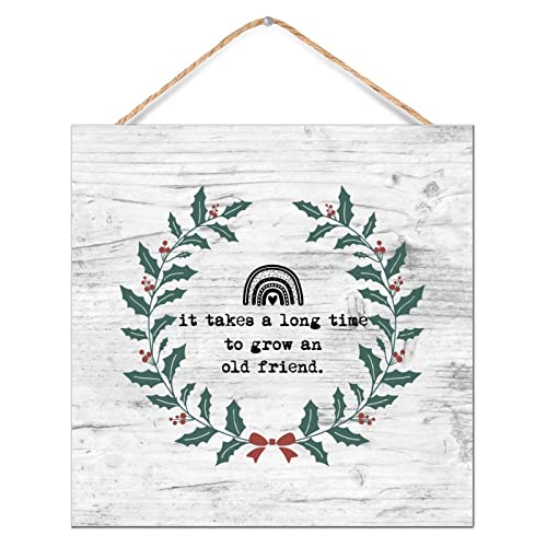 Panneau de motivation en bois CustonCares pour porte d'entrée et chambre