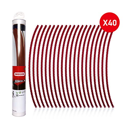 Hilo dentado para desbrozadora 7.0mm x 26cm, nylon de alta resistencia, 40 unidades (539174) 3