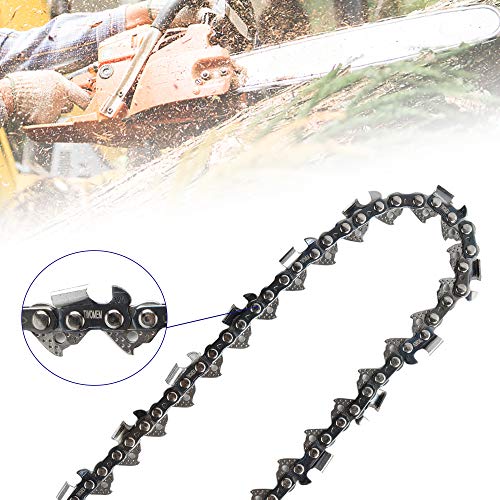 Twomem H72 Chainsaw Chain 18 Inch .325’’ Lp .05 Inch Gauge 72 Drive Links Compatible Replacement For Craftsman, Echo, Husqvarna, Mcculloch, Poulan. #TOP2