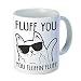 NINNAYUAN Cool Cat Sunglasses 11 ounces of ceramic coffee cups - your velvet hair cups - every day to warm you