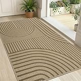 Edlbaegy Schmutzfangmatte 60x90cm Fußmatte Innen Außen rutschfest Absorbierend Waschbar Eingangsteppich für Draußen Haustür Balkon Innenbereich Eingang Flur Dekoration