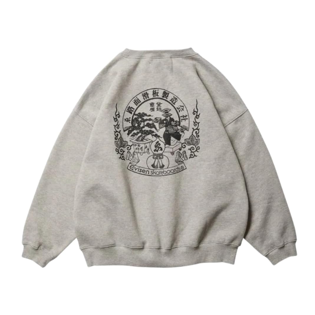 [Sunabe] EVISEN エビセン スケボー スウェット EMBLEM CREW SWEAT NO07 [並行輸入品]