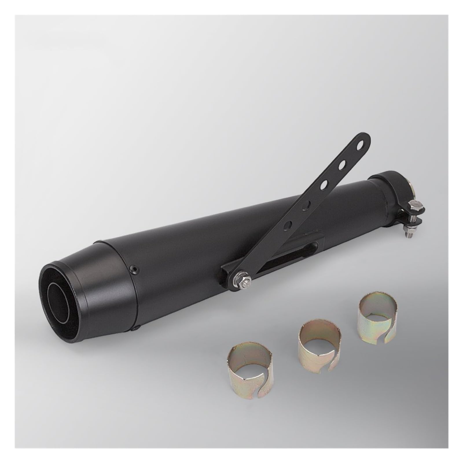 Tubo Di Scarico Per Moto Per 125CC 38 MM 40MM 42MM 45MM Silenziatore Per Tubo Di Scarico Per Moto Retrò Scarico Completo Del Silenziatore(Type A)
