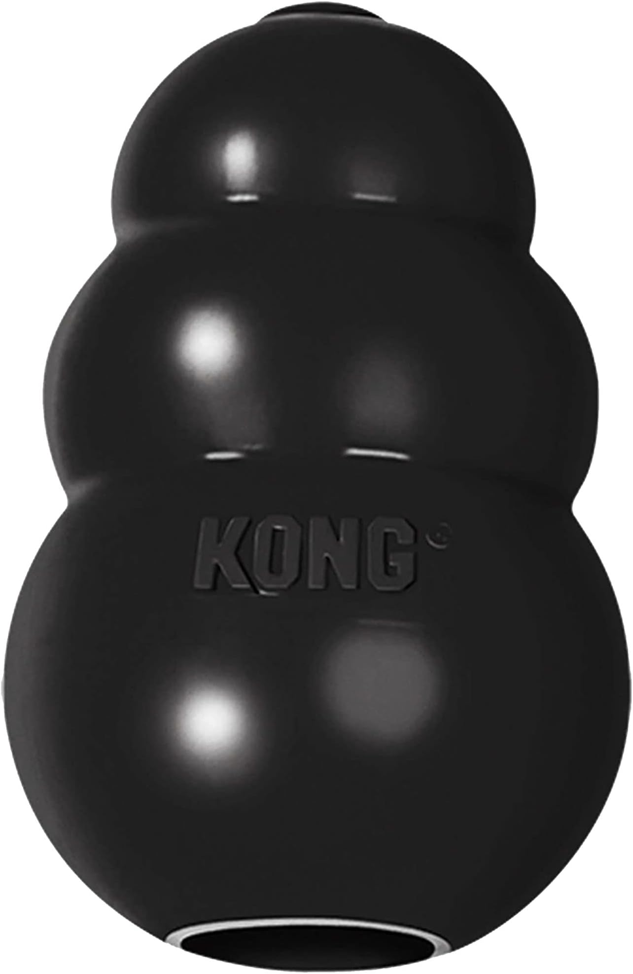 KONG Extreme Dog Toy Toughest Natural Rubber, Black Fun to Chew
