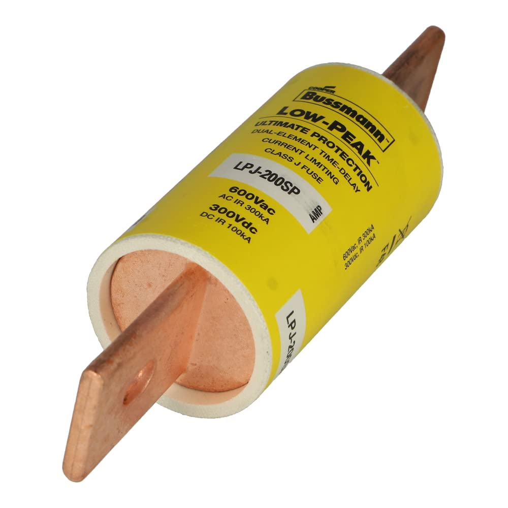 LPJ-200SP | BUSSMANN Dual-Element, TIME-DELAY Fuse, 200A, 600V, 28.70 X 146.05MM