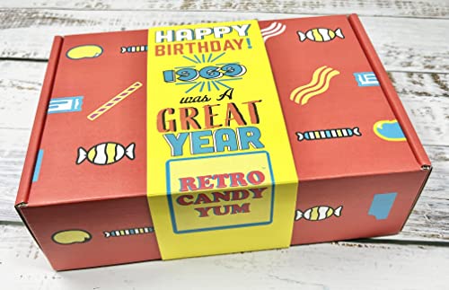 Retro Candy Yum ~ 1969 54Th Birthday Gift Box Nostalgic Candy Assortment From Childhood For 54 Year Old Man Or Woman Born 1969 Jr #TOP2