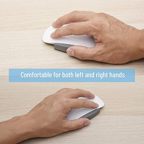 Image of Magic Grips for Apple Magic Mouse 1 & 2, Silicone Cushion Grip for Improves Comfort, Widens Grip, Gives You Better Control ( 2 Pairs, Gray)