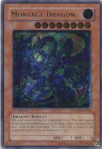 Amazon.com: Yu-Gi-Oh! - Montage Dragon (TDGS-EN014) - The Duelist Genesis -  1st Edition