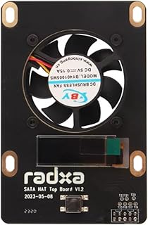 Raspberry Pi 5 Penta SATA HAT トップボード、Penta SATA HAT用に設計されています