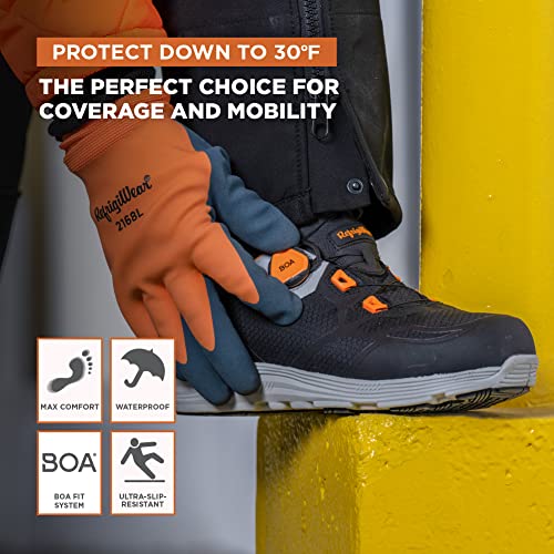 RefrigiWear Men’s FleetStride Plus Waterproof Safety Sneaker, Comfort Rating 30°F4