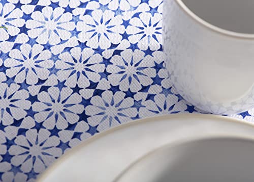 Maison d' Hermine Table Cloth Rectangle Table 100% Cotton 230 cm x 140 cm Tablecloth Reusable Everyday Use for Dining Farmhouse Home Party Festive Gifts for Mothers Day (Passiflora) - Image 4