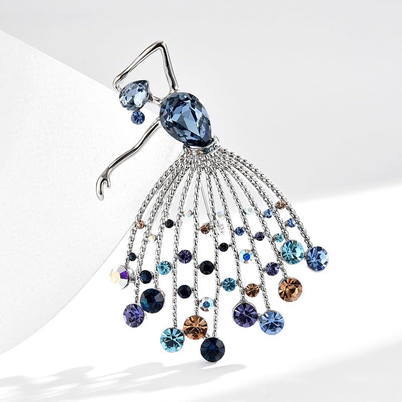 Image of Elegant Pearl Flower Designer Brooch Pins Broches Costume Jewelry For Women Fashion Christmas Gift