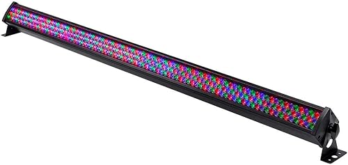 Monoprice Barra de luz LED de lavado de escenario - 42 pulgadas | 24 vatios, color RGB con efecto estroboscópico y otras características