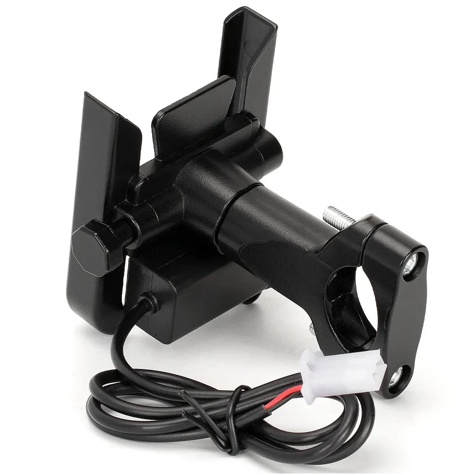 SOOPII Universal Shock Resistance Bike, Bullet, Sports Bike Mobile Phone Holder, Motorcycle Phone Mount Bike Mobile Cell Phone Holder with Waterproof USB Charger Metal Alloy for Mobiles 4.7"- 6.8" (B0BXB1JT2P) Amazon Price History, Amazon Price Tracker