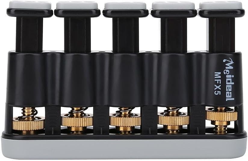 TechnoBuyers Meideal MFX5 Finger Strengthener,Guitar Beginner exerciser,Finger trainer,Hand Grip Strength Trainer for Athletes,Musicians & Physical Therapy-image-37
