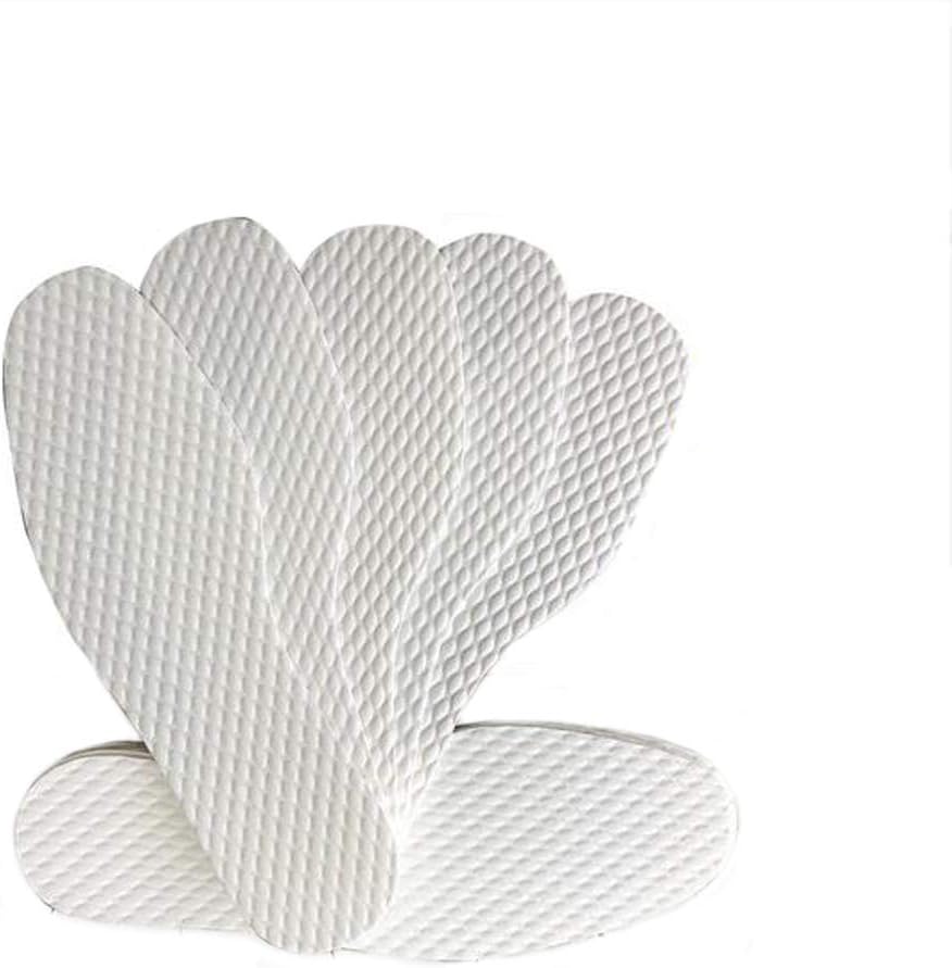 FZBNSRKO 10 Pairs Disposable Breathable Insole Natural Feet