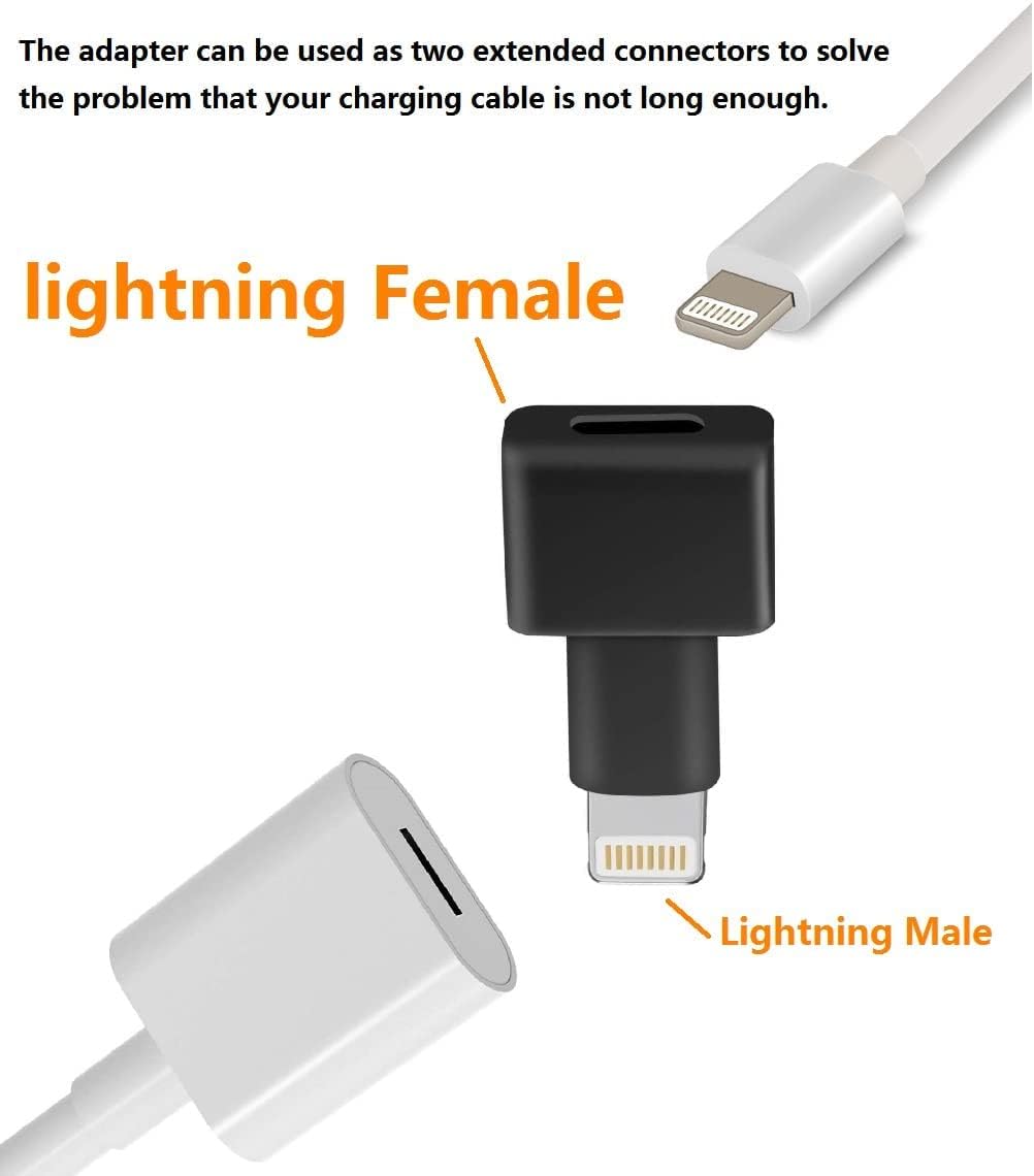 30 Pin To Lightning Cable Extender Lightning Extension Cable For IPhone IPad  - Lightning Extension Cable A IPod 30 Pin Cable, image size:1002x1140