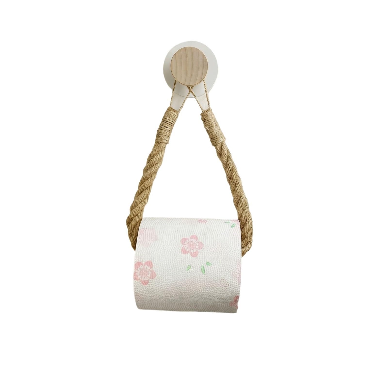 Rope Toilet Roll Holder Hemp Rope Tissue Holder