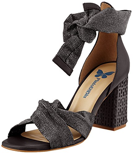 Pinto Di Blu Swan, Sandales Bride Cheville Femme, Noir (Black 01), 39 EU