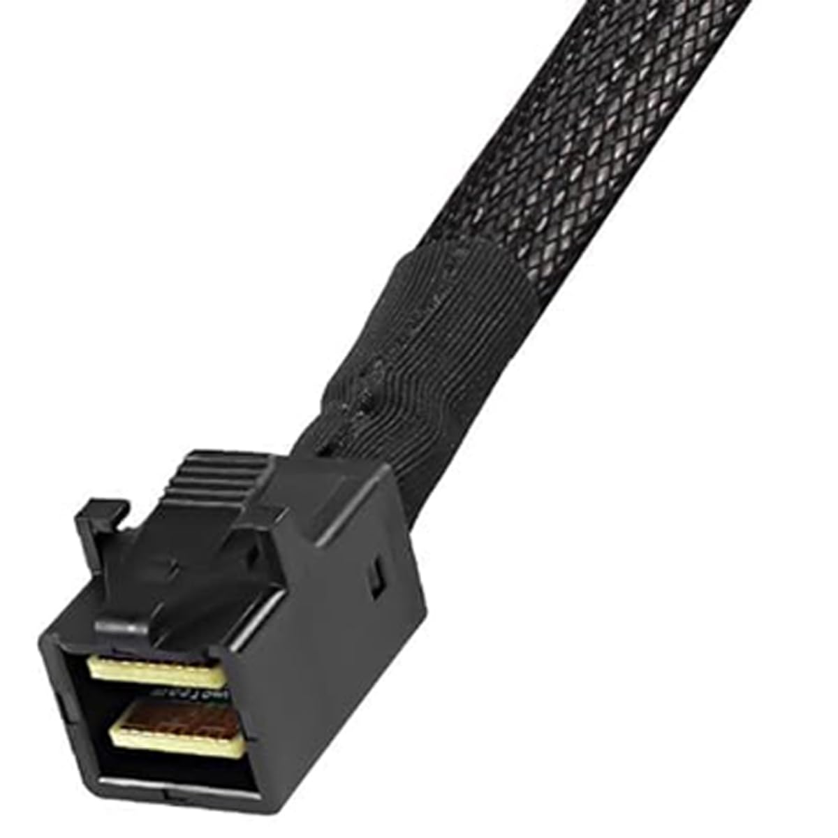 Wewnętrzny serwer NVMe SSD Kabel Mini SAS HD SFF-8643 do SAS 8639 12 Gb/s z 15-pinowym zasilaniem SATA (kabel 50 cm)
