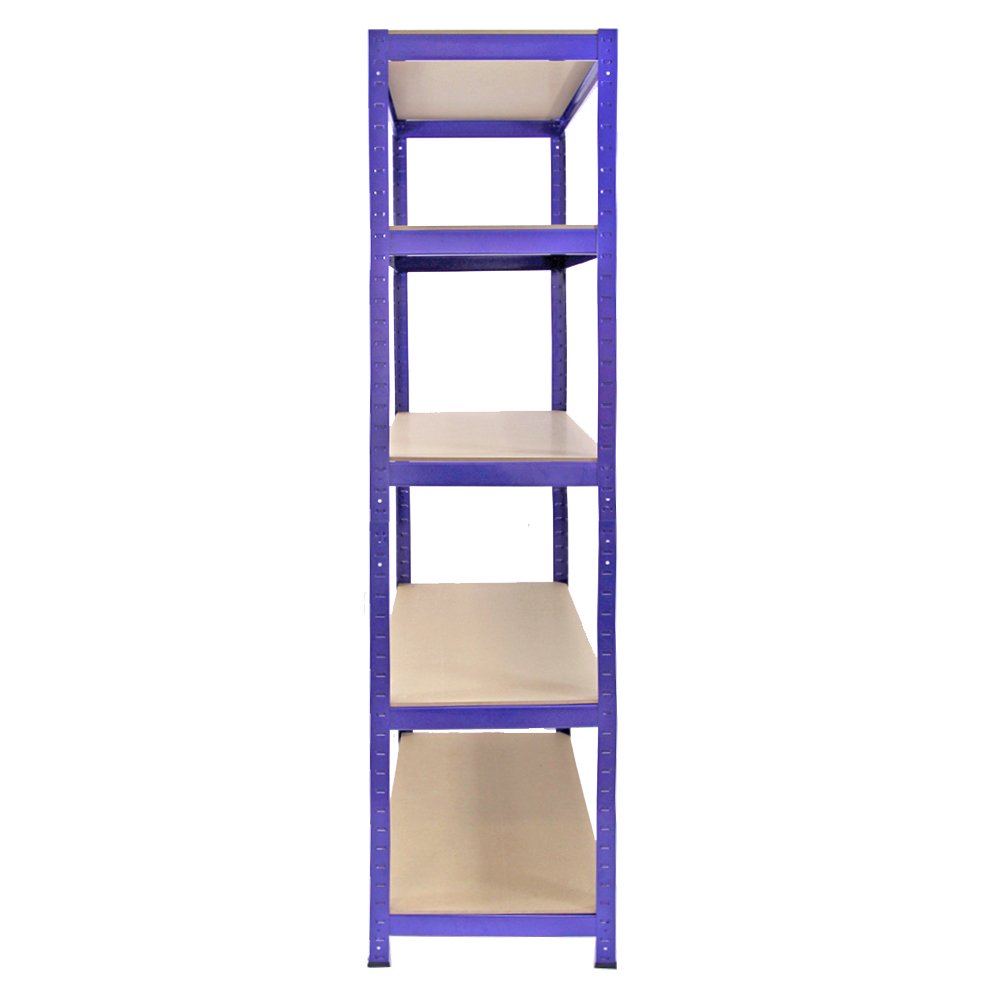 Scaffale T-Rax In Acciaio Senza Bulloni Blu 90cm x 45cm x 180cm