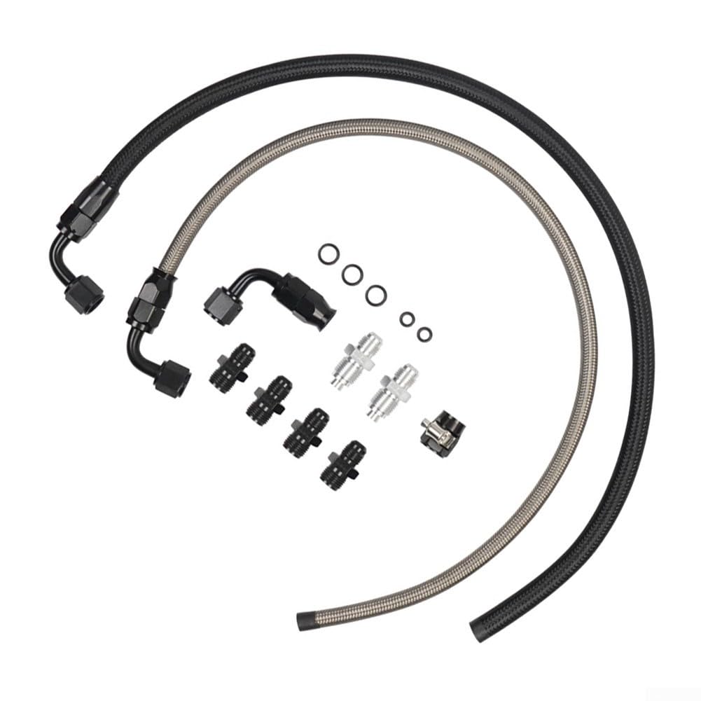 Kit Tuyau pour tressé pour aluminium AN6 25po Haute Pression