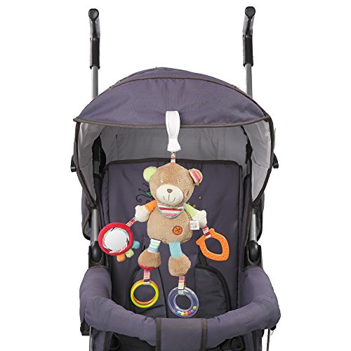 Fehn Activity-Speelgoed met Spiegel & Ringen voor Bijten, voor Baby's en Peuters vanaf 0+ Maanden - Afbeelding 7