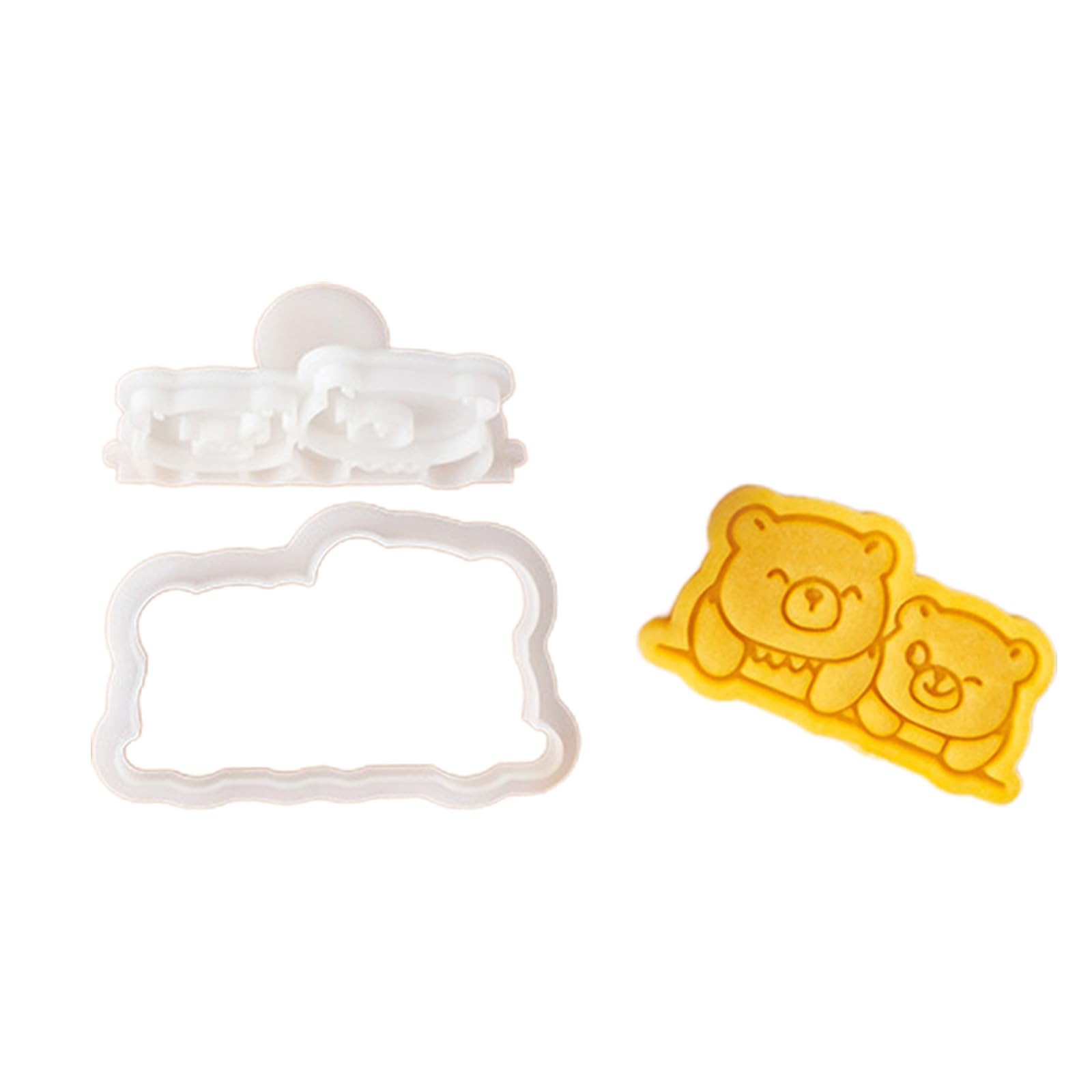 MALSSE Cartoon Animal Cookie Mold Lovely Biscuits Molds Food Grade Silicone for Baking Enthusiasts and Children Food Grade Silicone Mold