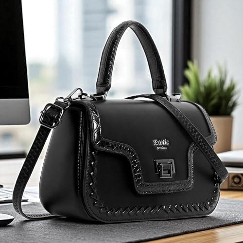 Image of EXOTIC Premium Urbane Weave Stitch Elegance Sling & Hand Bag
