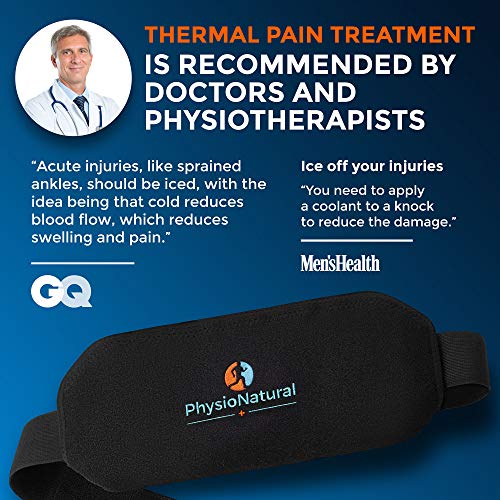 Cold Therapy Reusable Gel Pack with Secure Wrap for Instant Relief of Back Pain, Sore Shoulders, Swollen Knees - Ideal for Injuries, Arthritis, Sprains, Aches, and Surgery Recovery - Thumbnail 7