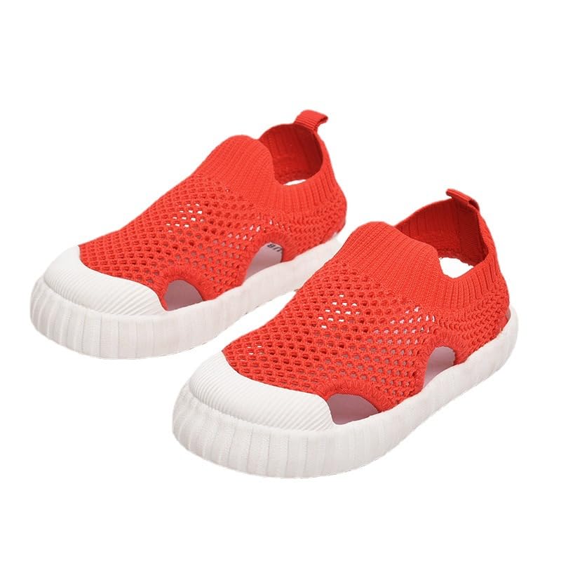 Toddler Shoes Baby Walking Sock Shoes Non-Slip Breathable Sneakers for Boys Girls Infant Tennis Shoes Mesh Slip On Shoes