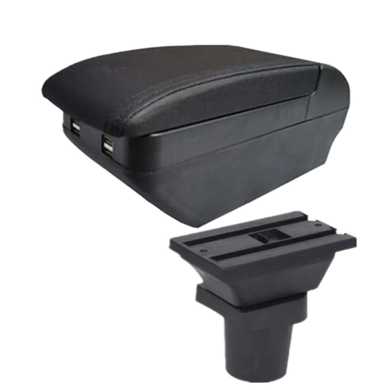JMOLXURI Car Armrest Box For Toyota For Yaris 3 For Hybrid For For Vitz Car Armrest Box Center Console