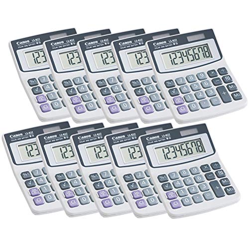 Canon LS-82Z Handheld Calculator / 10 Pack