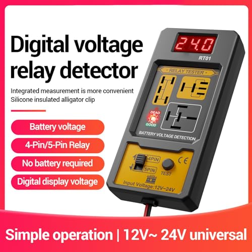 Escáner de diagnóstico 12V/24V con análisis de salud de batería 6